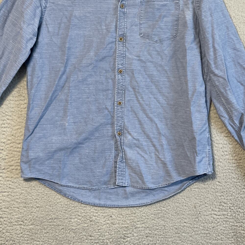 Zara Womens Relaxed Fit Oversized Denim Overshirt XL Pocket - Picture 2 of 15